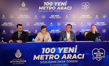 KADIKÖY-SABİHA GÖKÇEN HAVALİMANI METRO HATTINA 100 YENİ ARAÇ GELİYOR