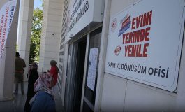 Yerinde Dönüşüm projesine 3,5 saatte 2 bin 920 başvuru