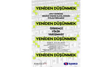 MİMARDER Tasarım Yarışması, SANKO Holding iş birliği ile hayata geçiyor