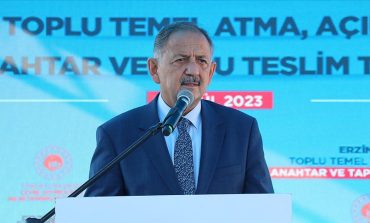 Bakan Özhaseki: TOKİ'den iş yeri ve konut alanlar peşin ödemede yüzde 25 indirimden yararlanacak