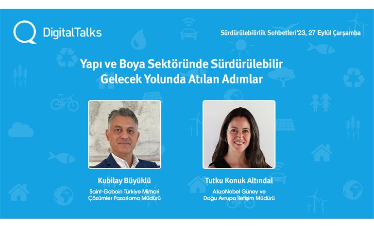 Saint-Gobain Türkiye “DigitalTalks Sürdürülebilirlik Sohbetleri 2023”e Elmas Sponsor Oldu