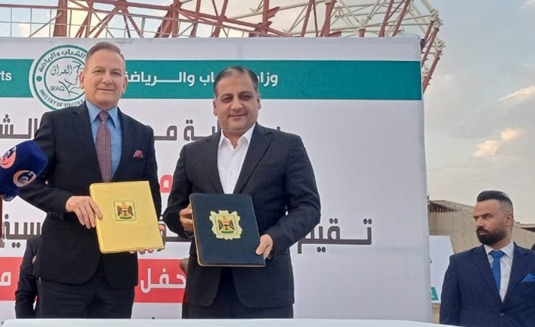 Urcu Grup, Irak’ta 40 Milyon Dolar Yatırımla Nasiriye Olimpik Stadyumu’nu İnşa Edecek
