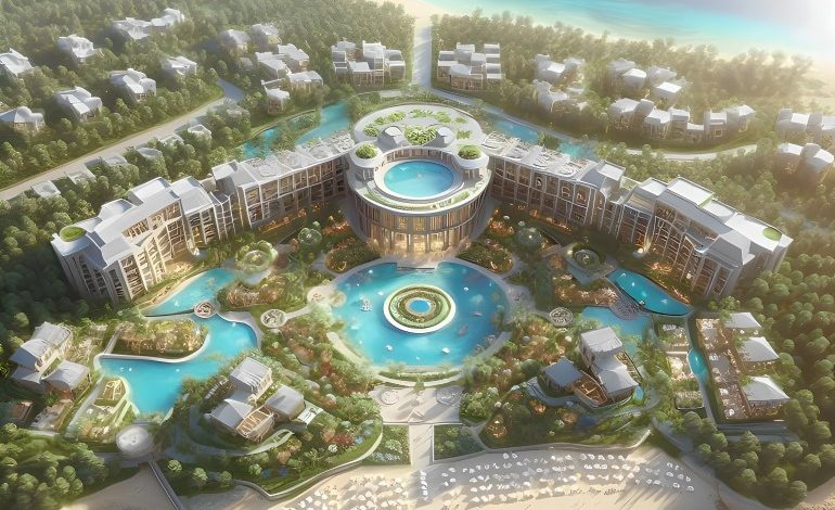 TURİZM CENNETİ BİNGAZİ’DE BENZERSİZ OTEL VE VİLLA KOMPLEKSİ İNŞA EDİLİYOR!