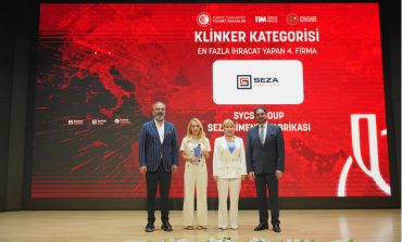 Seza Çimento￼￼￼￼’ya ihracat şampiyonu ödülü