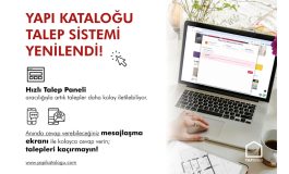 Yapı Kataloğu’nun Yenilenen Talep Sistemi ile İhtiyacın Olan Malzemeyi Söyle, Teklifini Hemen Al!
