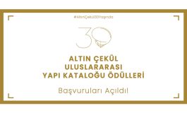 Altın Çekül Uluslararası Yapı Kataloğu Ödülleri, 30. Kez Sektörle Buluşuyor!