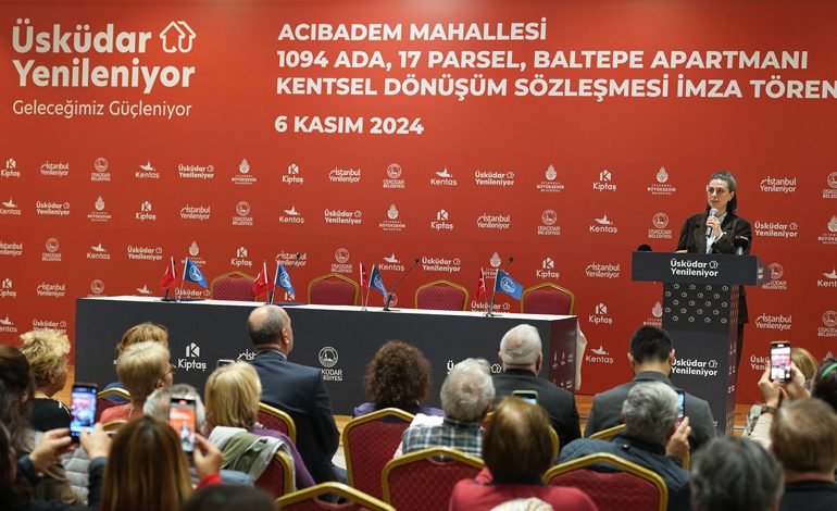 “Üsküdar Yenileniyor” Projesi Kapsamında Acıbadem Mahallesi Baltepe Apartmanı İle Dönüşüm Süreci Başladı