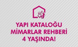 Yapı Kataloğu Mimarlar Rehberi 4 Yaşında!