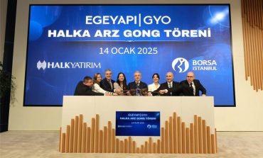 Borsa İstanbul'da yılın ilk halka arzı için gong, EgeYapı Avrupa GYO adına çaldı