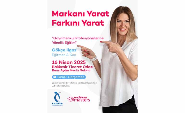 ENDEKSA “Markanı Yarat, Farkını Yarat” Eğitimi Balıkesir’de