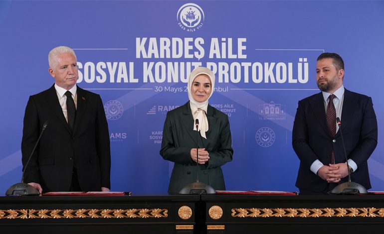 İstanbul’da İhtiyaç Sahiplerine Umut Olacak “Kardeş Aile Sosyal Konut Protokolü” İmzalandı