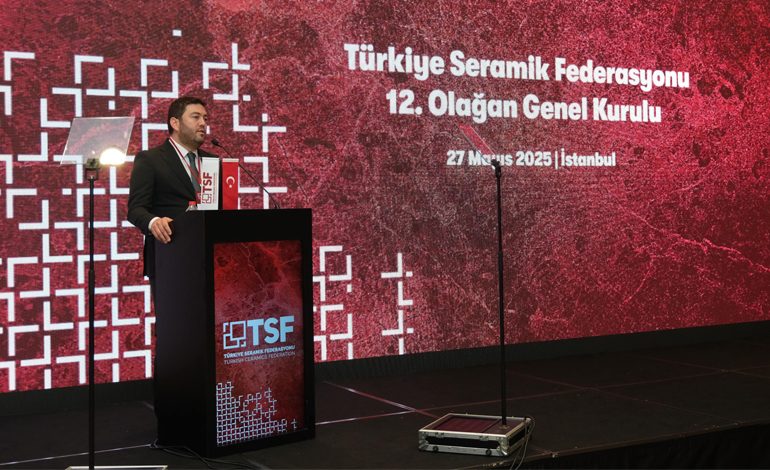 Türkiye Seramik Federasyonu 12. Olağan Genel Kurul Toplantısı Yapıldı Zeki İlter Yurtbay İkinci Kez Başkan Seçildi