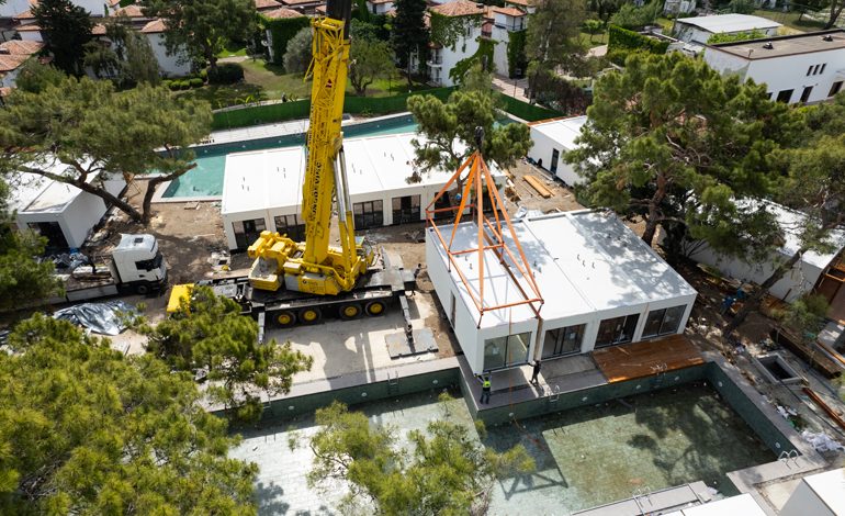 Modüler inşaat, gayrimenkul sektörüne yenilikçi bir iş modeli sunuyor