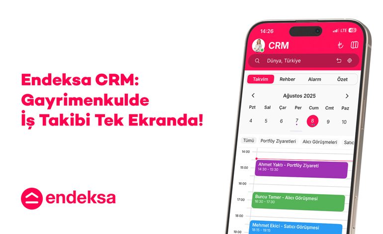 Endeksa CRM Kullanıma Açıldı
