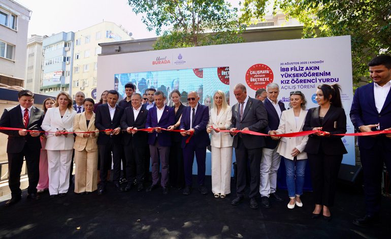 İSKİ’NİN ESKİ BİNASI ‘FİLİZ AKIN YÜKSEK ÖĞRENİM KIZ ÖĞRENCİ YURDU’ OLDU