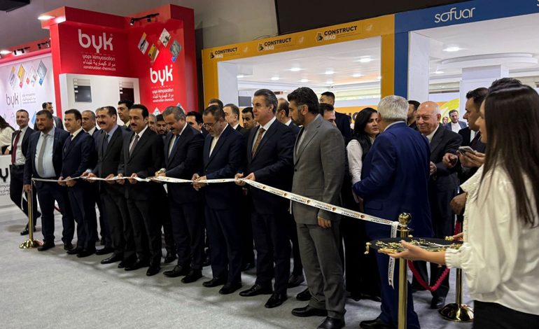 Bölgenin En Büyük Fuarı Construct Iraq 2025 Erbil’de Kapılarını Açtı