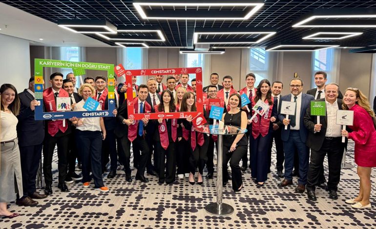 OYAK Çimento’nun Mühendis Geliştirme Programı CEMSTART’ın 2025 mezunları belli oldu