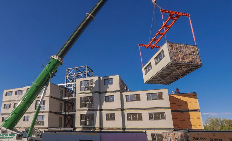 Modüler inşa teknikleri proje maliyetini azaltıyor