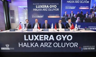 <strong>Luxera GYO büyümeyi borsaya taşıyor: </strong><strong>Halka arz gelirinin yüzde 85’i yeni projelere</strong>