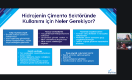 Çimento Sektöründe Hidrojen'in Rolü Değerlendirildi