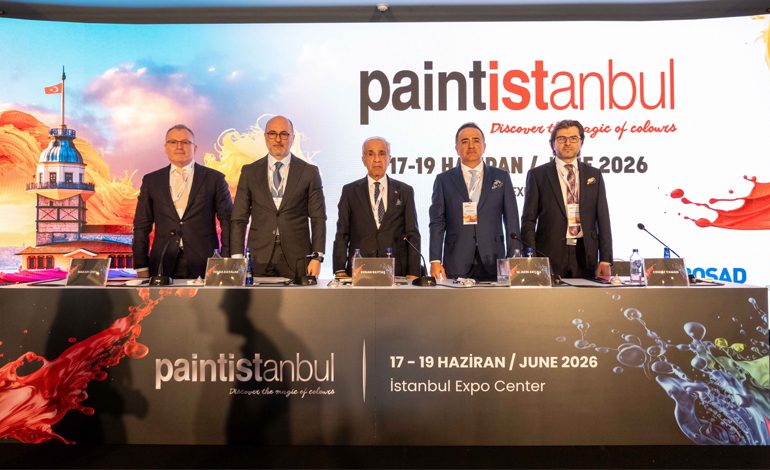 BOYA VE KAPLAMA SEKTÖRÜ DÜNYANIN 3’ÜNCÜ, AVRUPA’NIN 2’NCİ BÜYÜK FUARI PAINTISTANBUL’DA BİR ARAYA GELİYOR