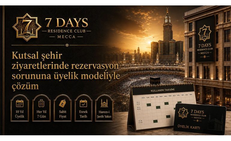 Kutsal şehir ziyaretlerinde rezervasyon sorununa üyelik modeliyle çözüm