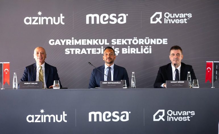 Azimut Portföy, Mesa ve Quvars Invest’den Gayrimenkul Sektöründe Stratejik İş Birliği