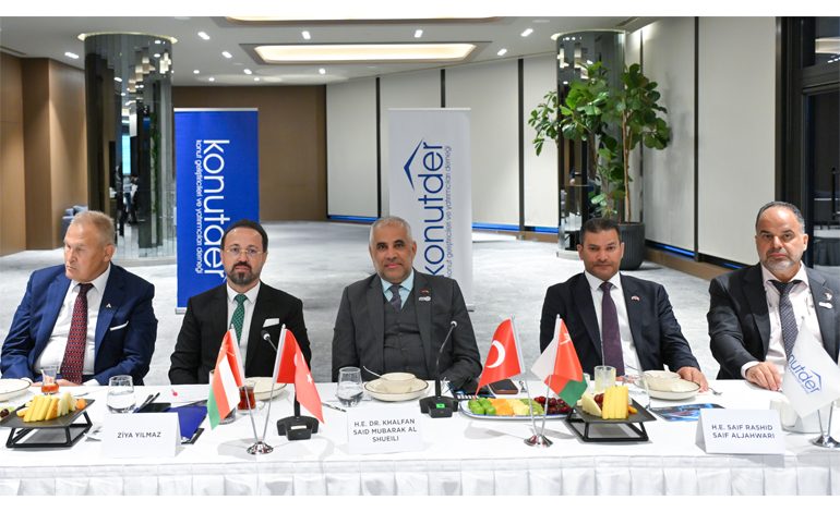 KONUTDER ile Umman Heyeti İstanbul’da Bir Araya Geldi