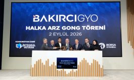 Borsa İstanbul’da gong Bakırcı GYO için çaldı