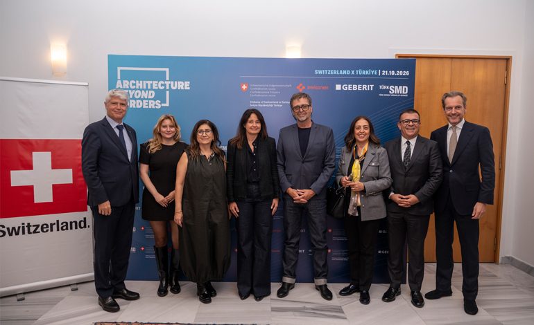“Architecture Beyond Borders” İsviçreli mimarlar Stéphanie Bender ve Philippe Béboux’yu Ankara’da ağırladı