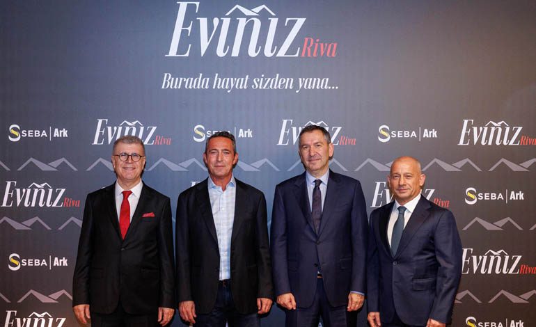 ARK İNŞAAT VE SEBA İNŞAAT’IN ORTAK PROJESİ “EVİNİZ RİVA” TANITILDI