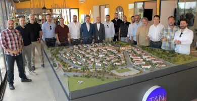 Tanyer Yapı, Çeşmeli Müteahhitleri Ağırladı