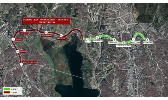 ESENYURT METROSU’NDA ÇALIŞMALAR KESİNTİSİZ SÜRÜYOR İLK ETAP 2027’DE HİZMETE GİRECEK
