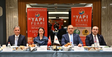 Yapı ve inşaat dünyası 456 Milyon Euro’luk ticaret hacminde buluşuyor