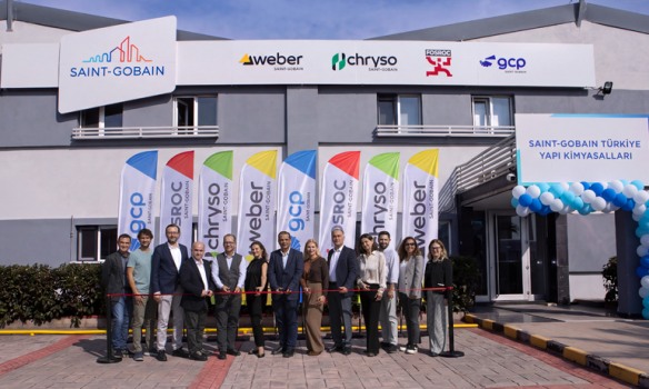 Saint-Gobain Yapı Kimyasalları’ndan İstanbul Tuzla’da Stratejik Adım: Üretim ağını genişleten şirket, Türkiye’deki 12. fabrikasını devreye aldı!