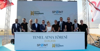 SPOINT Construction Kıbrıs’taki yeni nesil yaşam ve yatırım alanının temelini attı