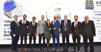 THBB, İş Sağlığı ve Güvenliğinde Öne Çıkan Tesisleri Ödüllendirdi