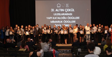 31. Yılında Altın Çekül Uluslararası Yapı Kataloğu Ödülleri Sahiplerini Buldu