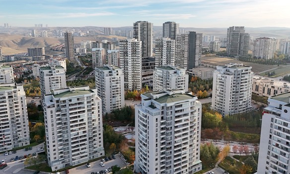 Ankara'nın satılık konut arzı 90 bine yükseldi
