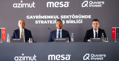 Azimut Portföy, Mesa ve Quvars Invest’den Gayrimenkul Sektöründe Stratejik İş Birliği