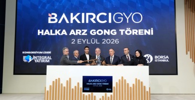 Borsa İstanbul’da gong Bakırcı GYO için çaldı