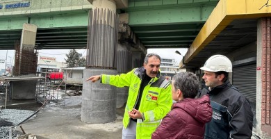 İBB DEPREME KARŞI VİYADÜKLERİ GÜÇLENDİRİYOR