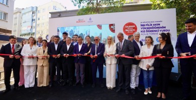 İSKİ’NİN ESKİ BİNASI ‘FİLİZ AKIN YÜKSEK ÖĞRENİM KIZ ÖĞRENCİ YURDU’ OLDU