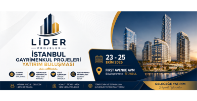 İstanbul Gayrimenkul Projeleri Yatırım Buluşması, Sektör Profesyonellerini Aynı Platformda Buluşturacak