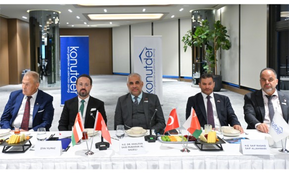 KONUTDER ile Umman Heyeti İstanbul'da Bir Araya Geldi