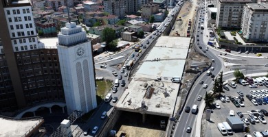 YENİDOĞAN KAVŞAĞI ÇALIŞMALARINDA SONA YAKLAŞILDI